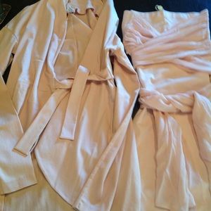 SPRING SALE! Complice strapless chiffon dress/jack